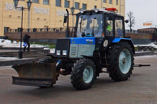 How about bulldozer? In Belarus, nothing is impossible How about bulldozer? In Belarus, nothing is impossible