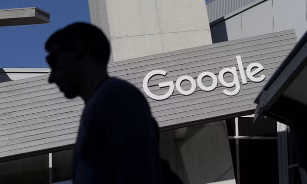 Google will require adverts mentioning political parties to make clear who is paying for the advertising. Photograph: Jeff Chiu/AP