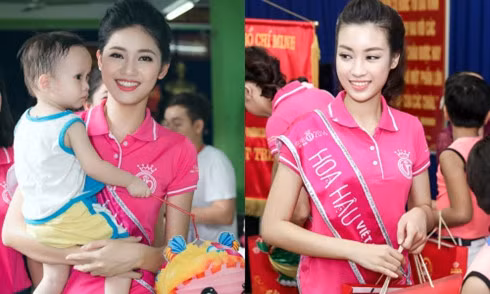 On her Facebook, Miss Do My Linh also shared her concern for the Central Region flood victims. My Linh said she will travel to the region this weekend to support the children. My Linh will accompany Ngo Thanh Tu and some other friends and she is actively soliciting donations from individuals on her fan page.