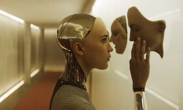The chatbot signals the approach of an era of sophisticated human-robot interactions - although perhaps not quite as sophisticated (or sinister) as that seen in Ex Machina. Photo: Publicity image