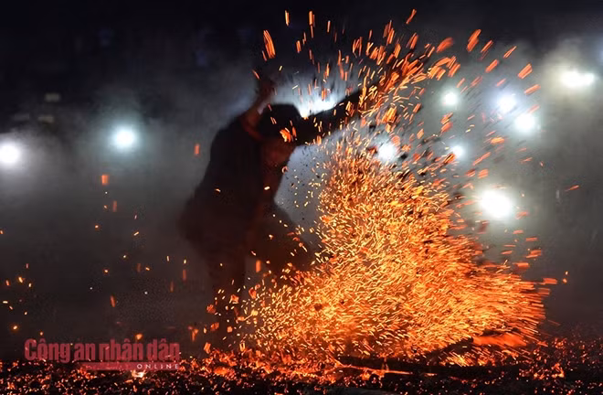 According to the Pa Then people’s annals, the fire dancing teaches the people how to overcome the fear; and only strong men are selected to jump into the fire.