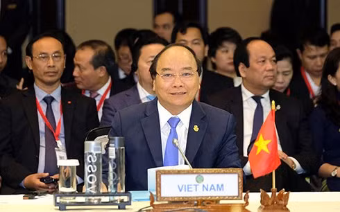Prime Minister Nguyen Xuan Phuc at the event (Photo: VGP)