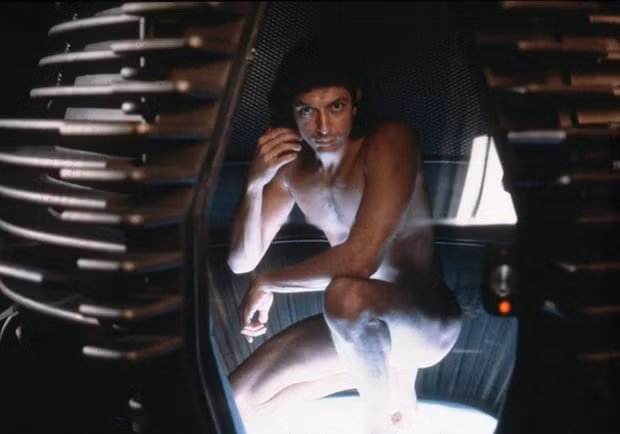 Jeff Goldblum’s insect fate in The Fly (1986) serves as a warning of the danger of teleportation. Photograph: 20th Century Fox/Kobal/Rex/Shutterstock