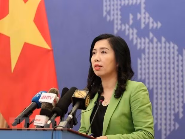Ministry of Foreign Affairs Spokesperson Le Thi Thu Hang (Source: VNA)