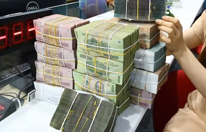 As much as 2 trillion VND (86 million USD) was mobilised from a G-bond auction at the Hanoi Stock Exchange this week (Photo: VNA)