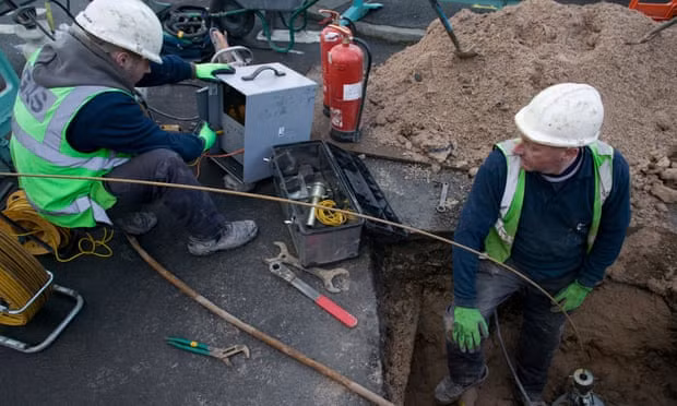 The hope is for the micro-robots to inspect difficult-to-reach locations such as underground oil and gas pipes. Photograph: David Woodfall/Alamy The hope is for the micro-robots to inspect difficult-to-reach locations such as underground oil and gas pipes. Photograph: David Woodfall/Alamy