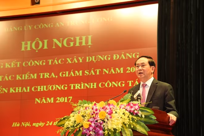 State President Tran Dai Quang at the event