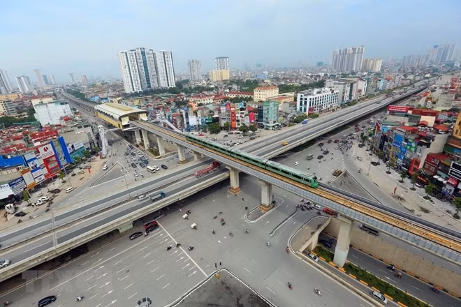 The Cat Linh-Ha Dong railway will become operational soon
