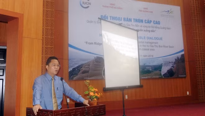 Mr. Le Tri Thanh at the event