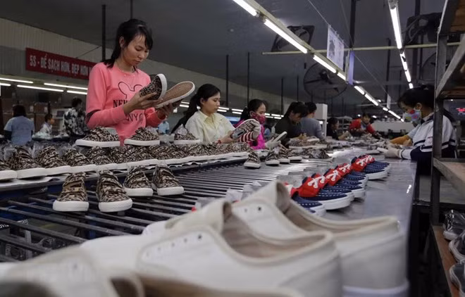 Vietnam gains nearly 14.5 billion USD in footwear and handbag exports in the first eight months of 2019 (Photo: VNA)