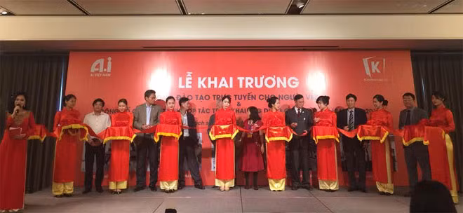 The launching ceremony