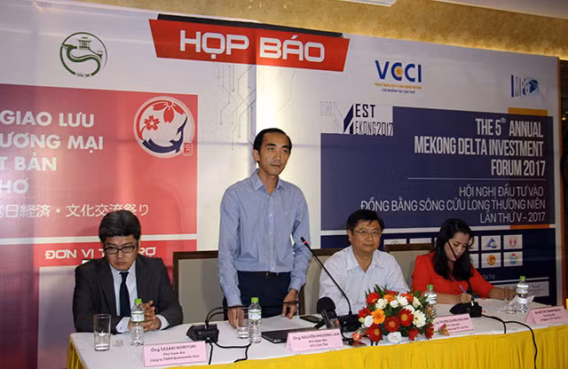 At the press conference