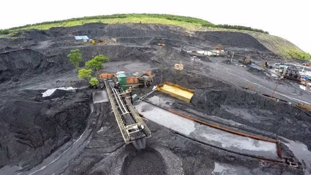 A coal mine in Quang Ninh Province