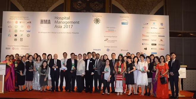 Winners of Asian Hospital Management Awards 2017. Photo for illustration.