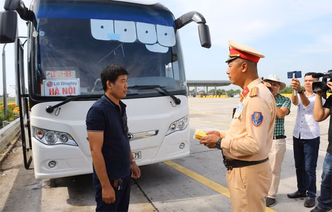 Traffic police force handles violations of road traffic regulations.