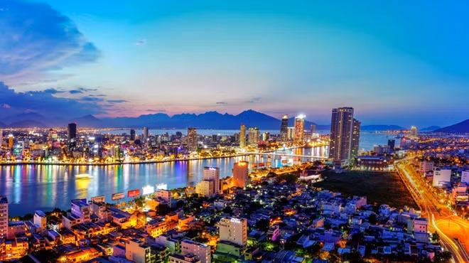 Danang city.