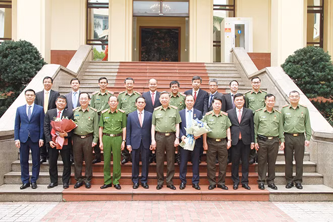 Minister To Lam and other delegates at the event. Minister To Lam and other delegates at the event.