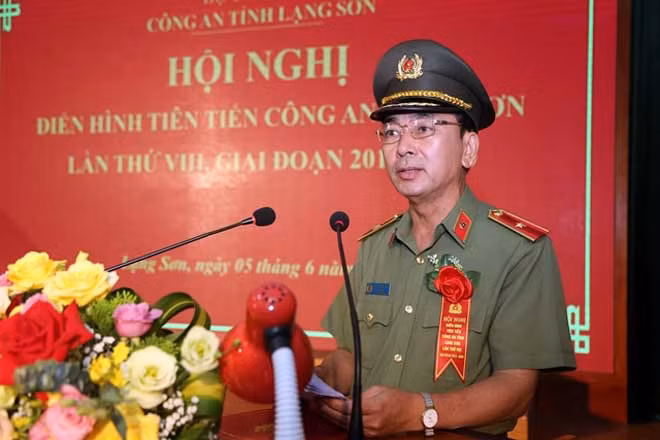 Deputy Mínister Tran Quoc To speaks at the event.