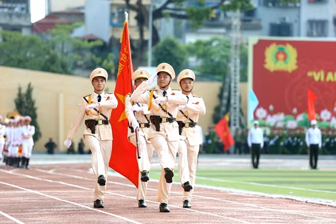 In pictures: The 8th “For Homeland Security” Sports Festival opening ceremony ảnh 3