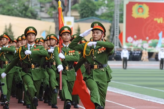 In pictures: The 8th “For Homeland Security” Sports Festival opening ceremony ảnh 7
