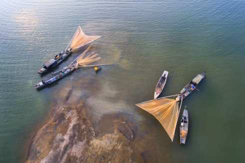 Nom Wharf in Dong Na i Province