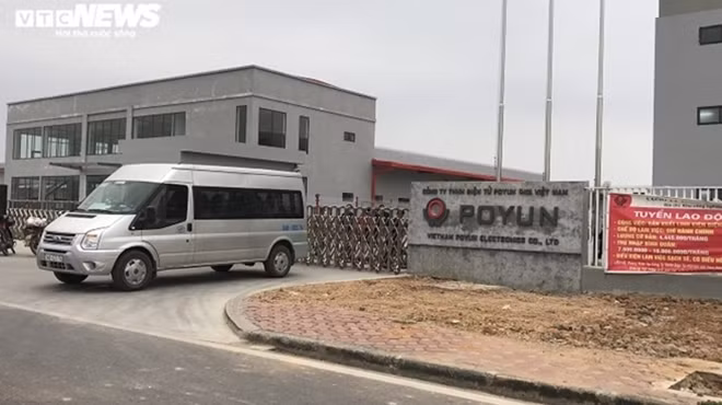 POYUN Company based in Chi Linh City, the biggest COVID-19 epicenter in the northern province of Hai Duong.