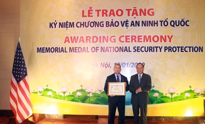 At the ceremony.