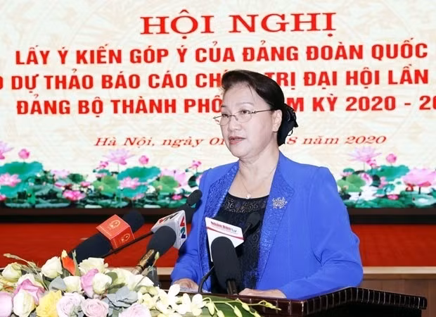 NA Chairwoman Nguyen Thi Kim Ngan (Source: VNA)