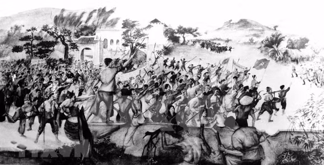 Though not being successful, the Nghe-Tinh Soviet Movement in 1930-1931 still shows strong determination for independence of Vietnamese working class. It is considered a large-scale drill for the August Revolution in 1945 (Photo: Archives/VNA)
