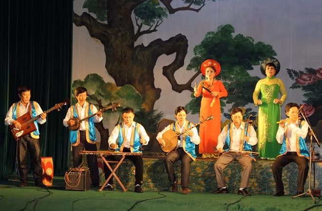 A repertoires of Binh Dinh traditional music