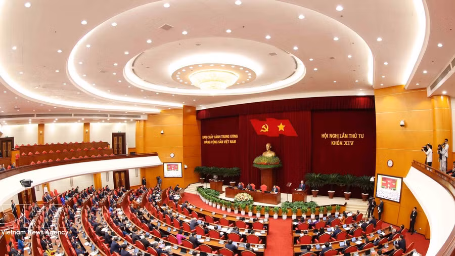 First working day of Party Central Committee's fourth plenum