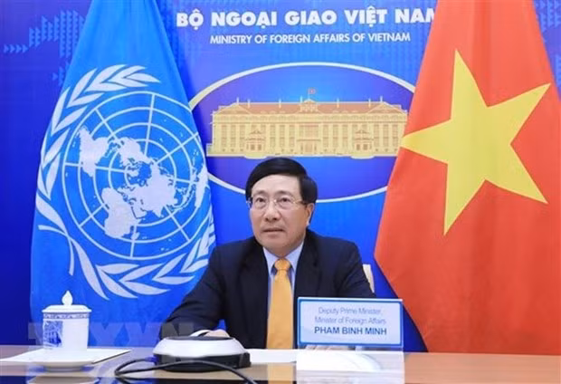 Deputy Prime Minister and Foreign Minister Pham Binh Minh&nbsp;(Photo: VNA)