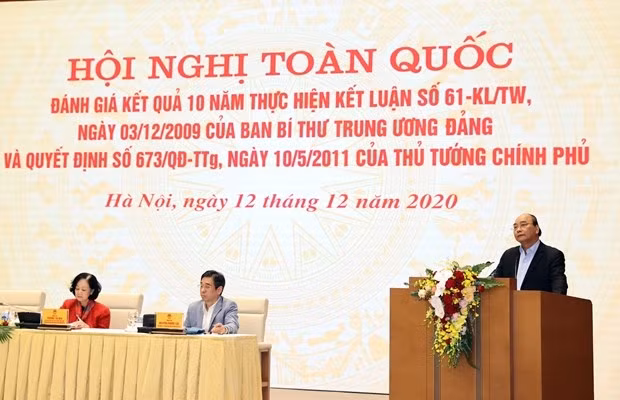 Prime Minister addresses national teleconference from Hanoi