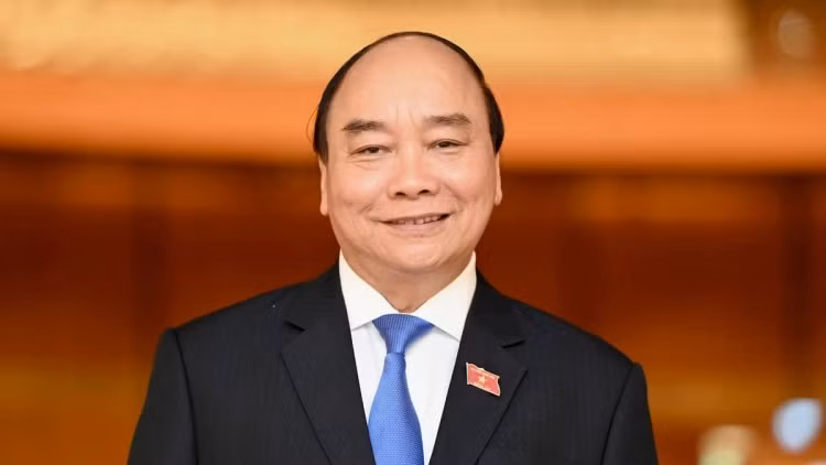 Incumbent State President Nguyen Xuan Phuc