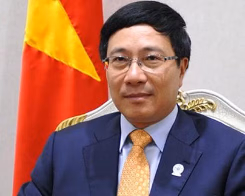 Deputy Prime Minister and Foreign Minister of Vietnam Pham Binh Minh