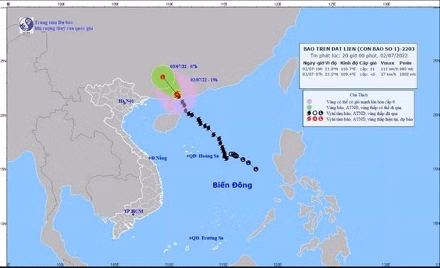 typhoon chaba not hit vietnam, weakens to tropical depression picture 1