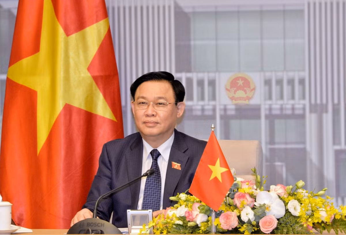 Chairman of the National Assembly (NA) Vuong Dinh Hue