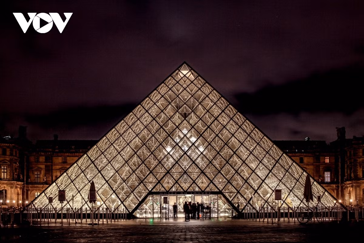 Louvre Museum in Paris, France