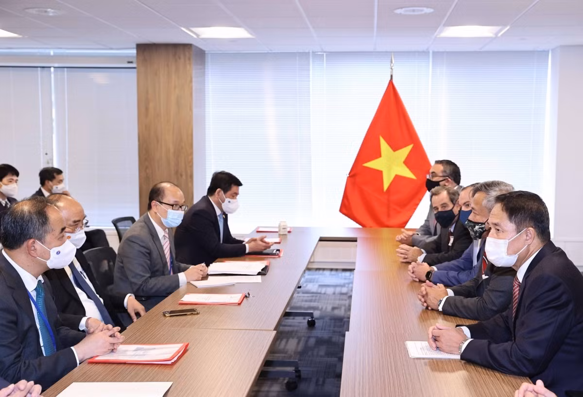 President Nguyen Xuan Phuc receives partners of Delta Offshore - Bac Lieu Energy