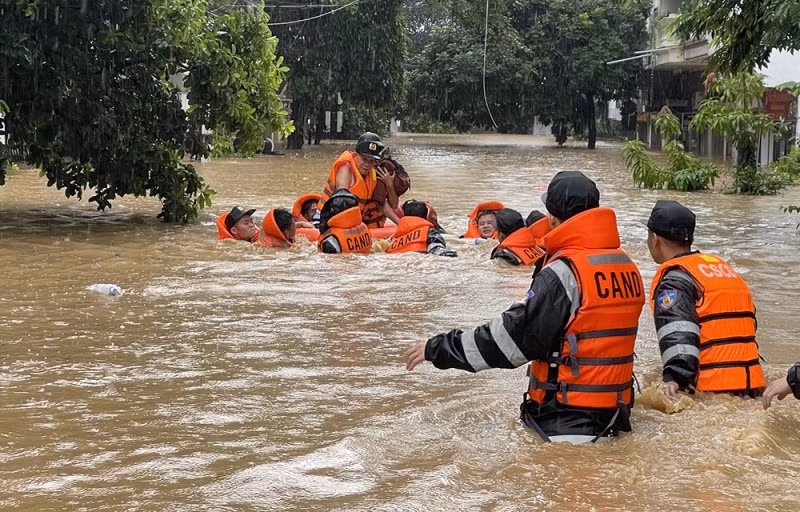 Public Security Forces making all effort to overcome typhoon aftermath -0