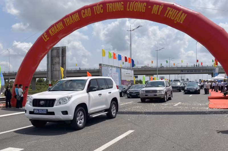 Trung Luong-My Thuan Highway inaugurated -0