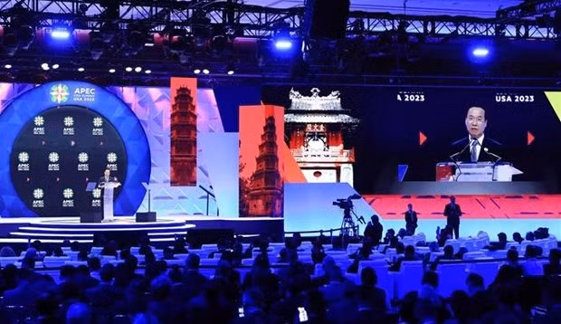 President Vo Van Thuong attends APEC CEO Summit 2023 -0
