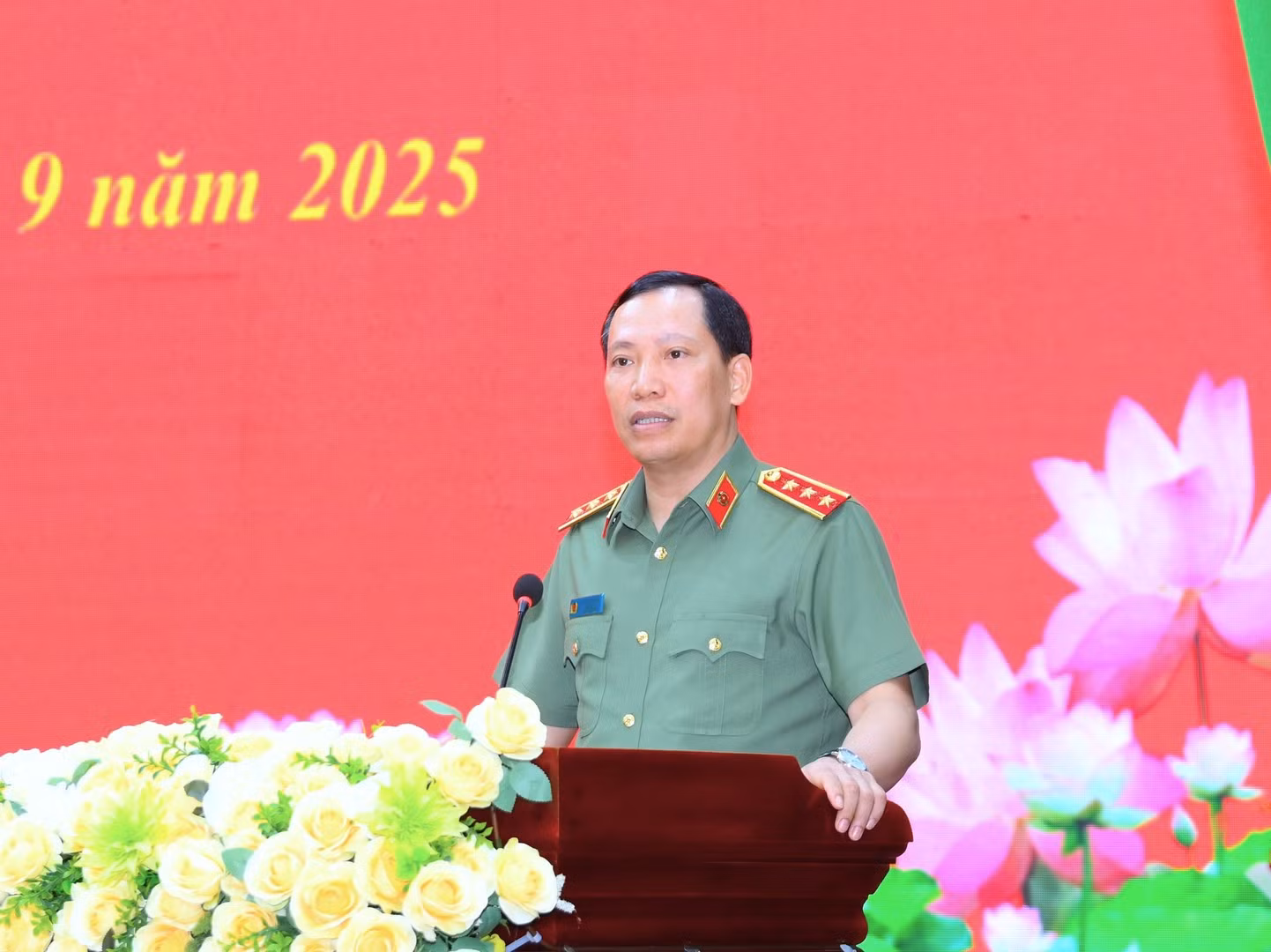Deputy Minister Le Van Tuyen attends opening ceremony of 2025–2026 academic year of People’s Public Security University of Technology and Logistics -0
