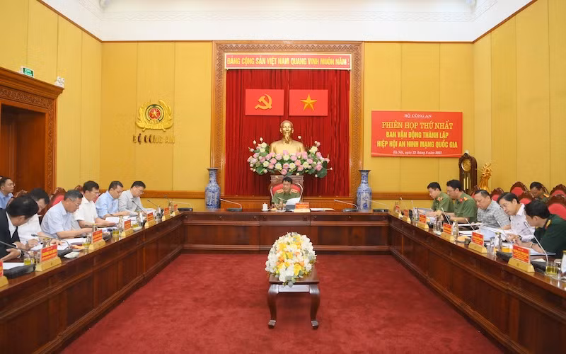 Ministry of Public Security pushes up the establishment of National Cybersecurity Association -0