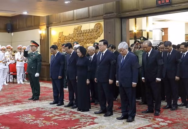 State-level funeral held for late Deputy PM Thanh -0