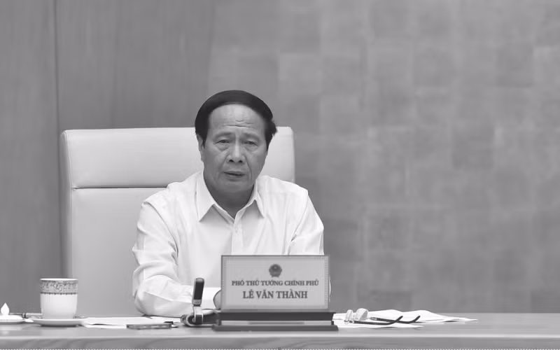 Deputy PM Le Van Thanh passes away at 61 -0