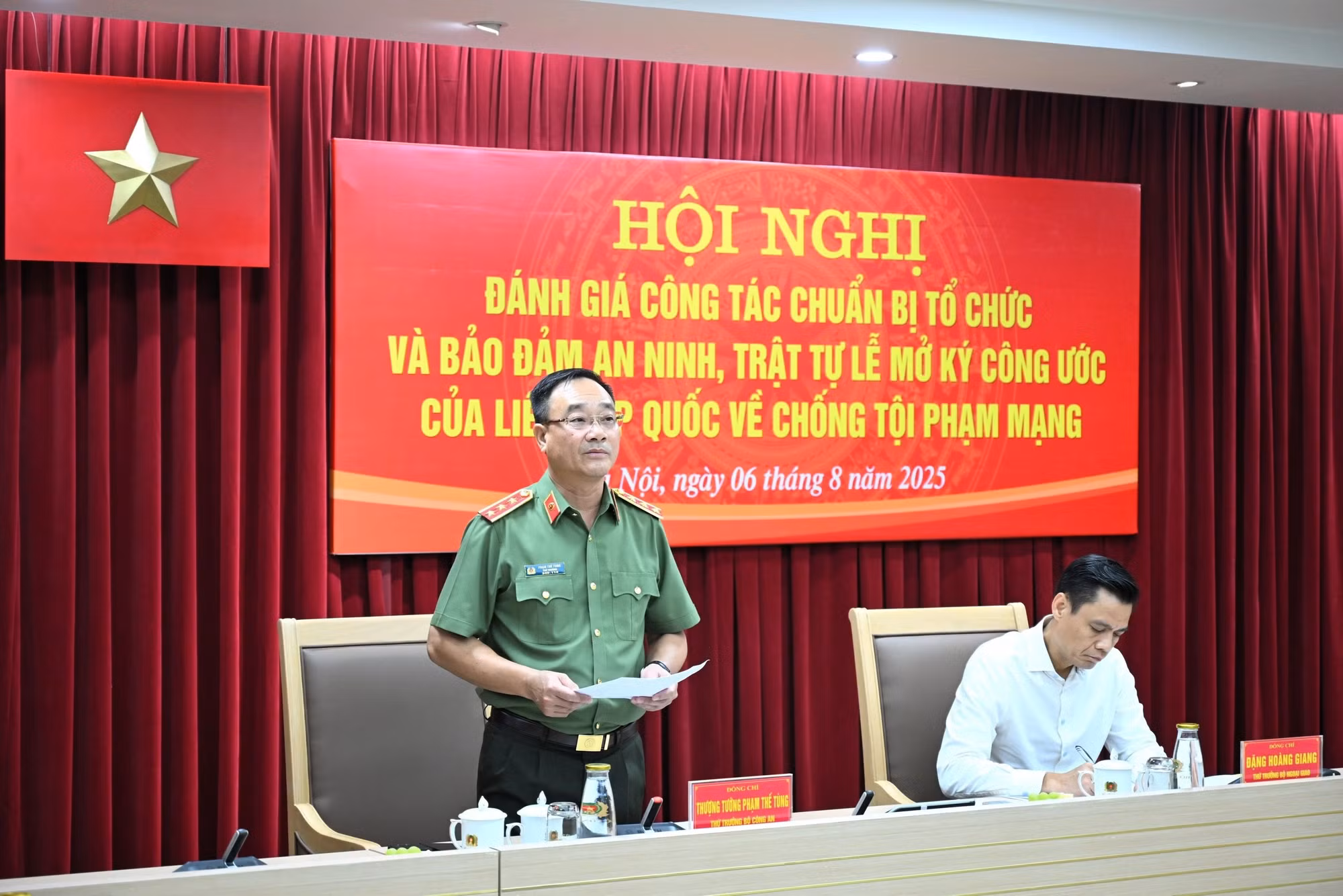 MPS reviews preparations for UN Convention against Cybercrime signing ceremony -0