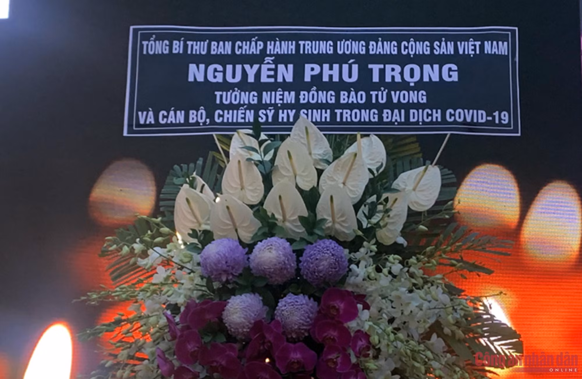 Memorial ceremony held for COVID-19 victims -0
