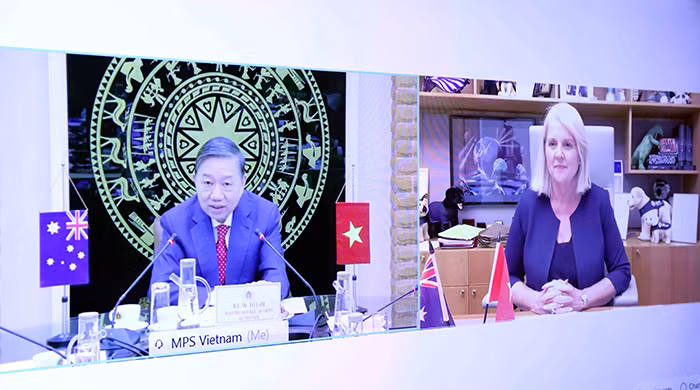 Vietnamese MPS, Australian Ministry of Home Affairs boost cooperation -0