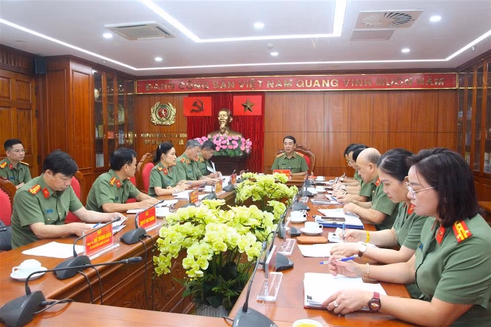 Inspection Commission of the Public Security Central Party Committee reviews task performance -0